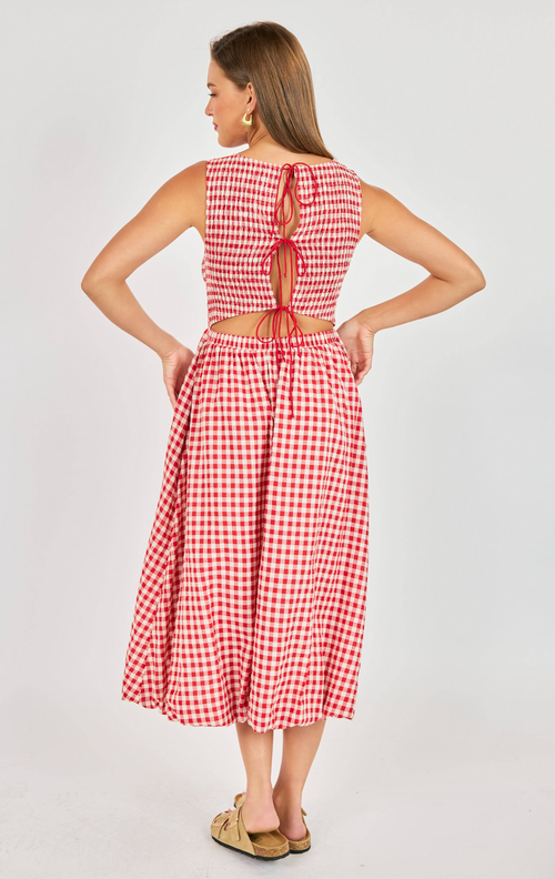 Apple Butter Midi Dress