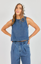 It's Pouring Sleeveless Top