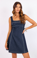 Bodega Denim Mini Dress