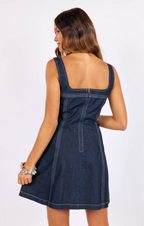 Bodega Denim Mini Dress