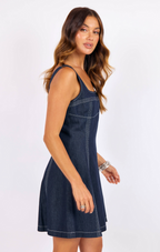 Bodega Denim Mini Dress