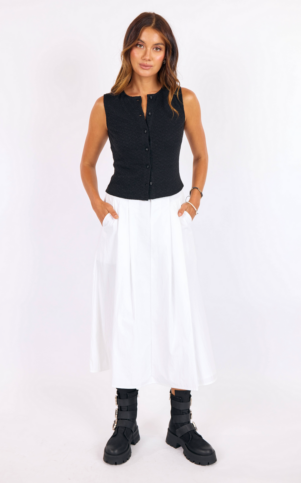 Purpose Button Tank