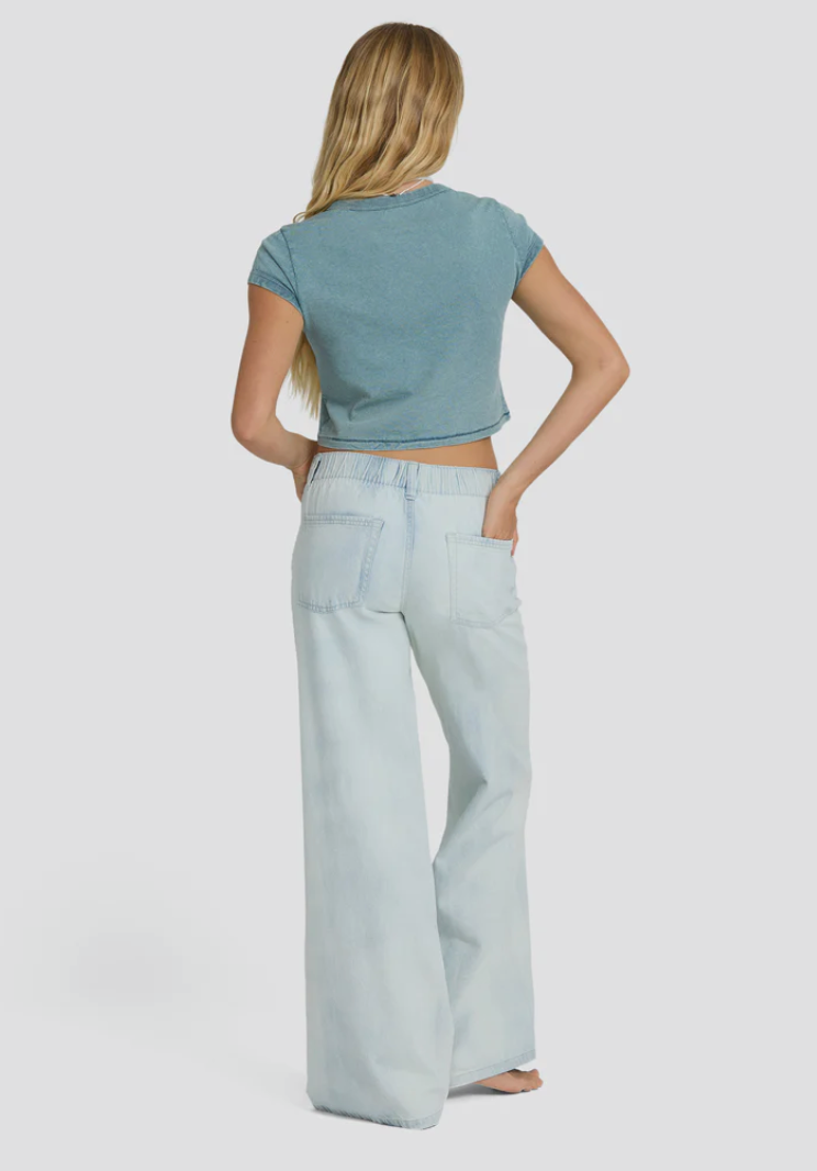 Jade Saltwashed Elastic Pant