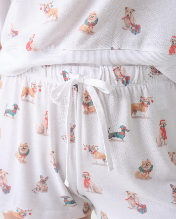 Classic Holiday Pup Shorts