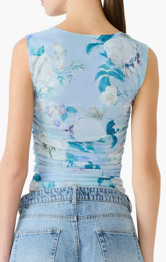 Rory Floral Square Neck Top