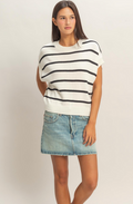 Seaside Stripe Knit Top