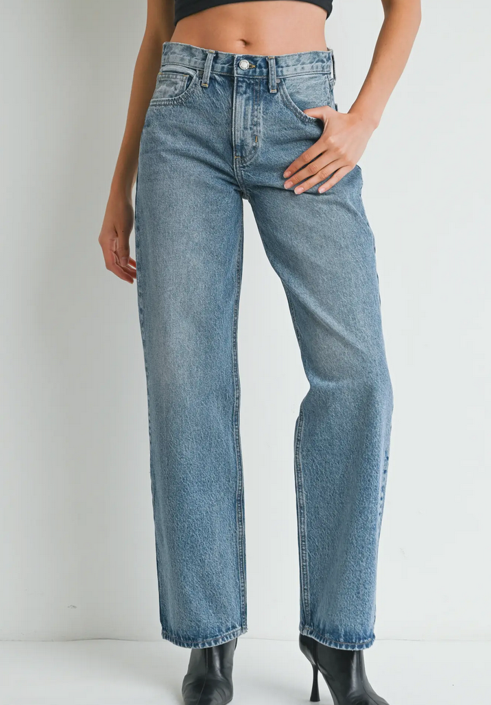 Relaxed Straight Denim