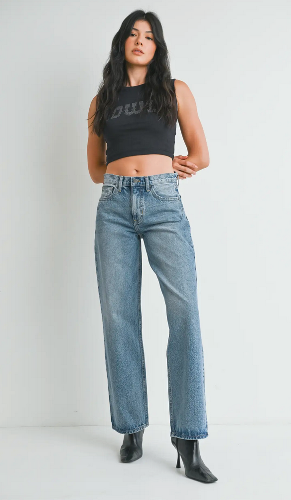 Relaxed Straight Denim