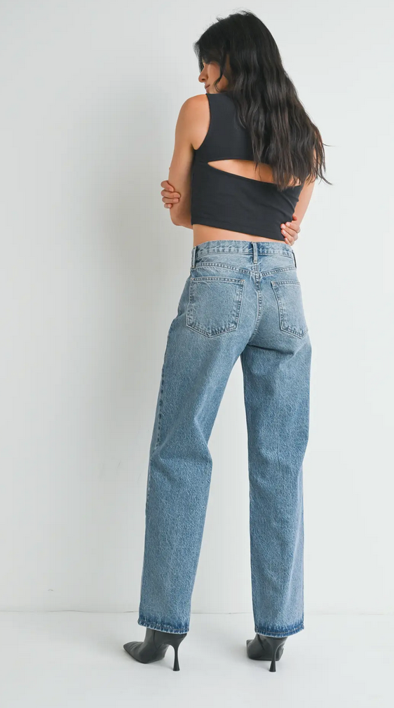 Relaxed Straight Denim