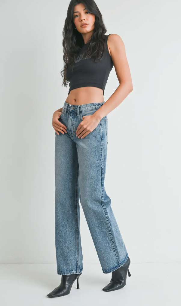 Relaxed Straight Denim