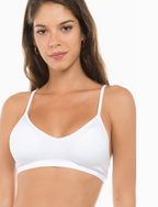 Basic Seamless V-neck Bralette