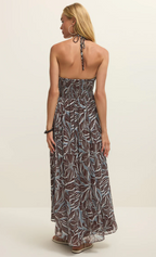 Lanie Zinn Floral Maxi Dress