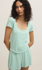 Flower Market Soft Knit Tee