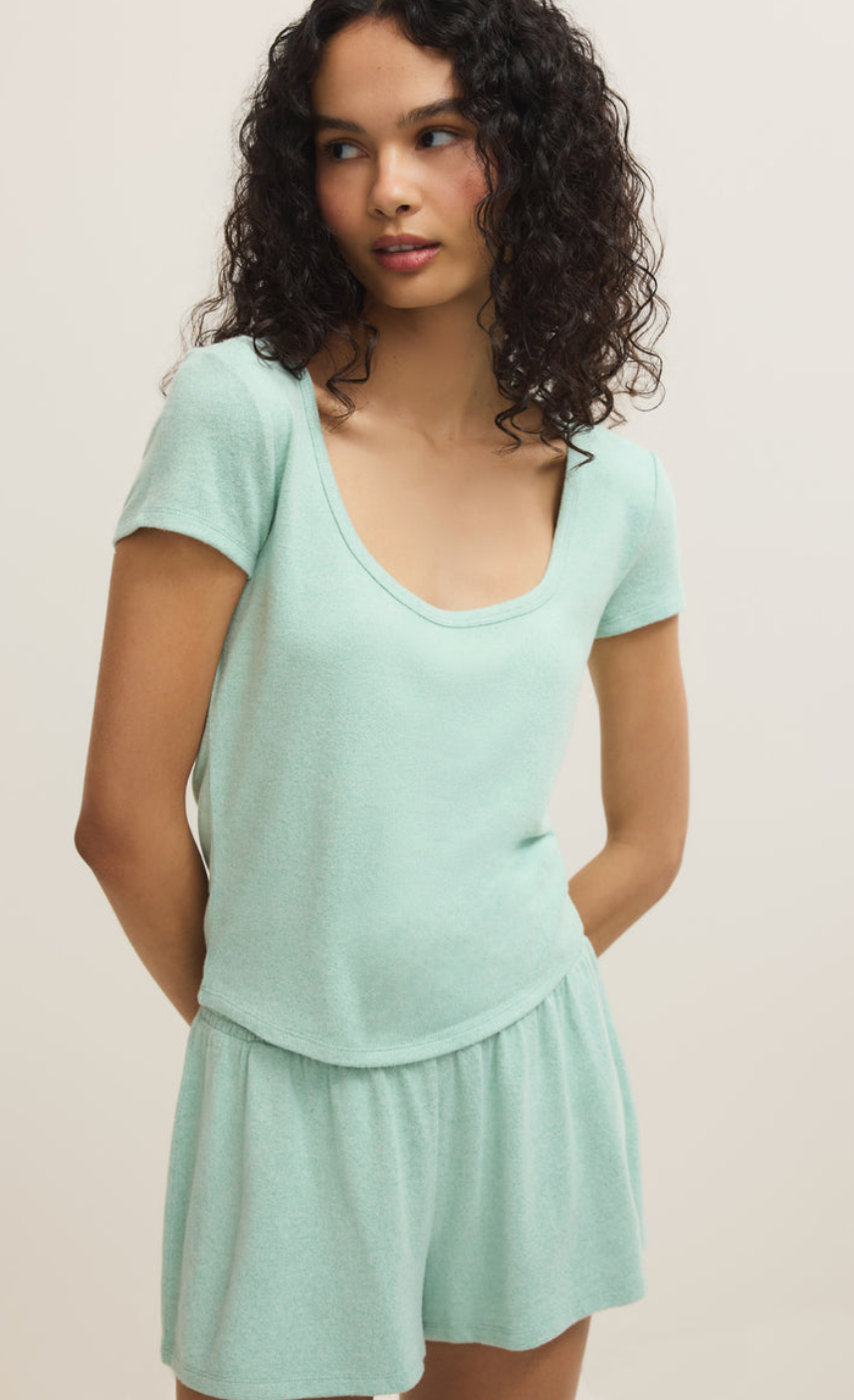 Flower Market Soft Knit Tee