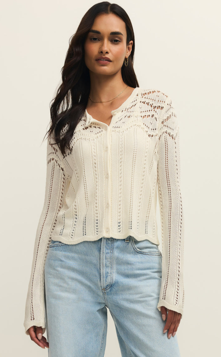 Alycia Crochet Sweater