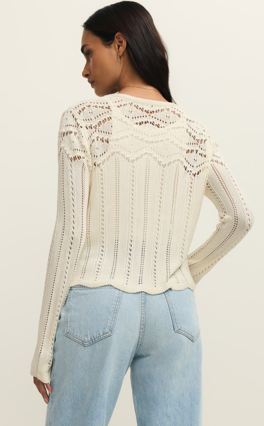 Alycia Crochet Sweater