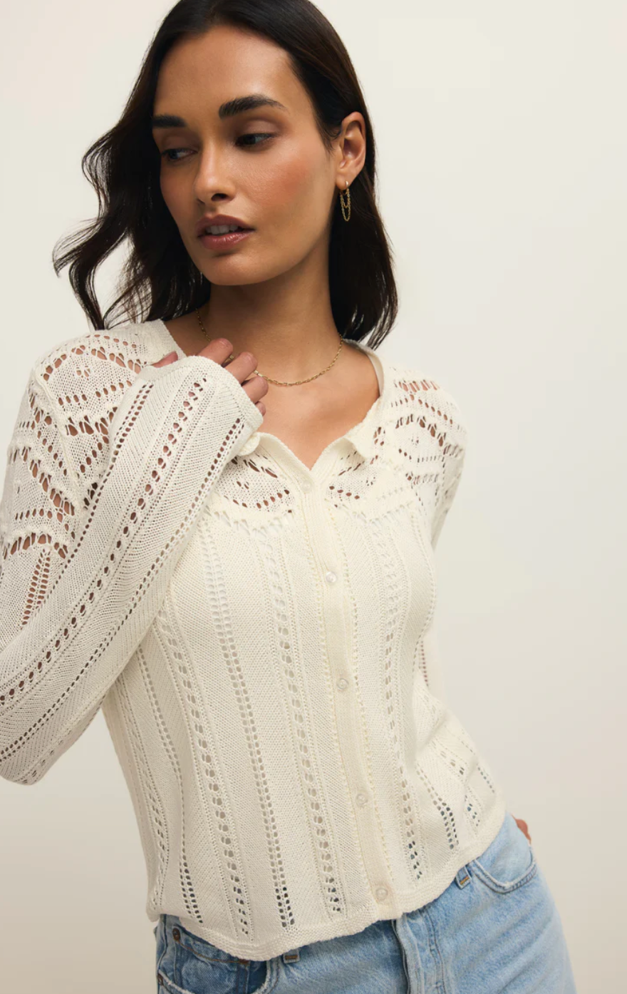 Alycia Crochet Sweater