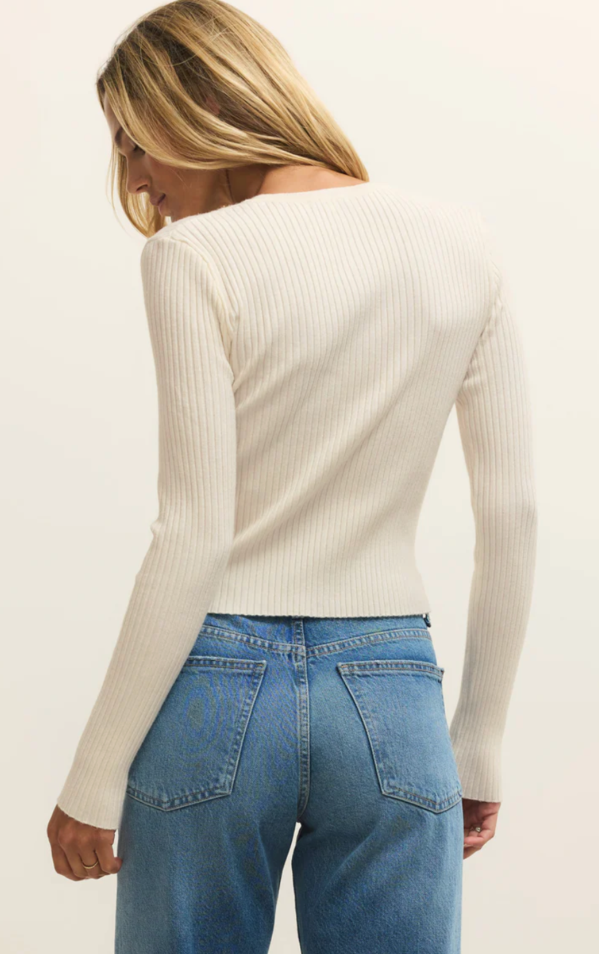 Patrice Rib Cardigan
