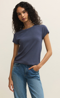 Renae Rib Short Sleeve Top