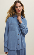 Reece Jersey Denim Shirt