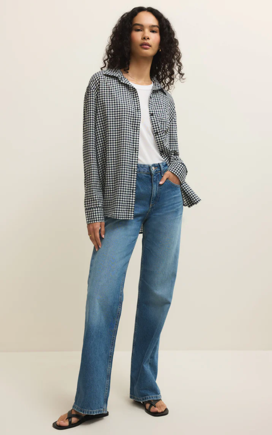 Seaport Button Up Top