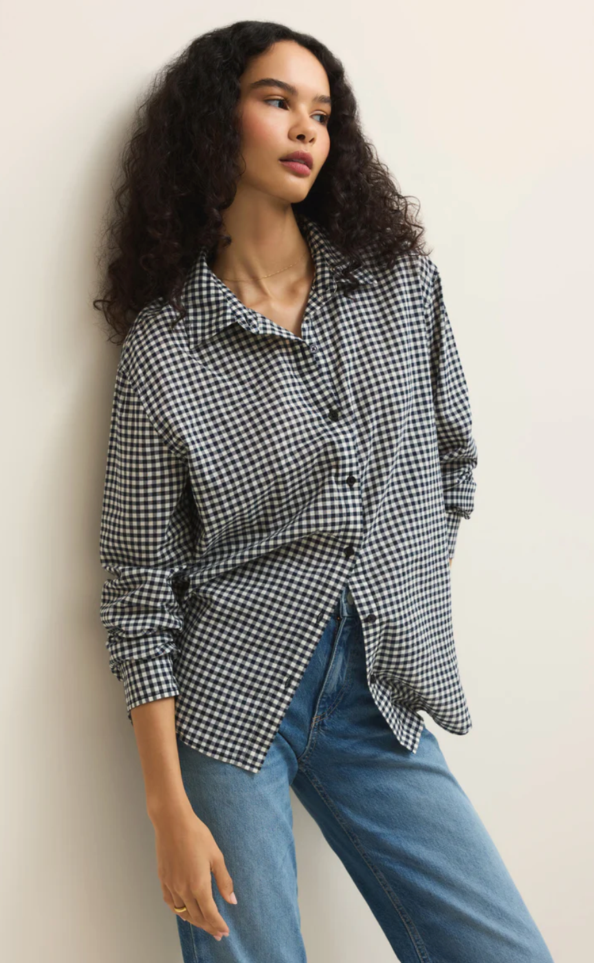 Seaport Button Up Top