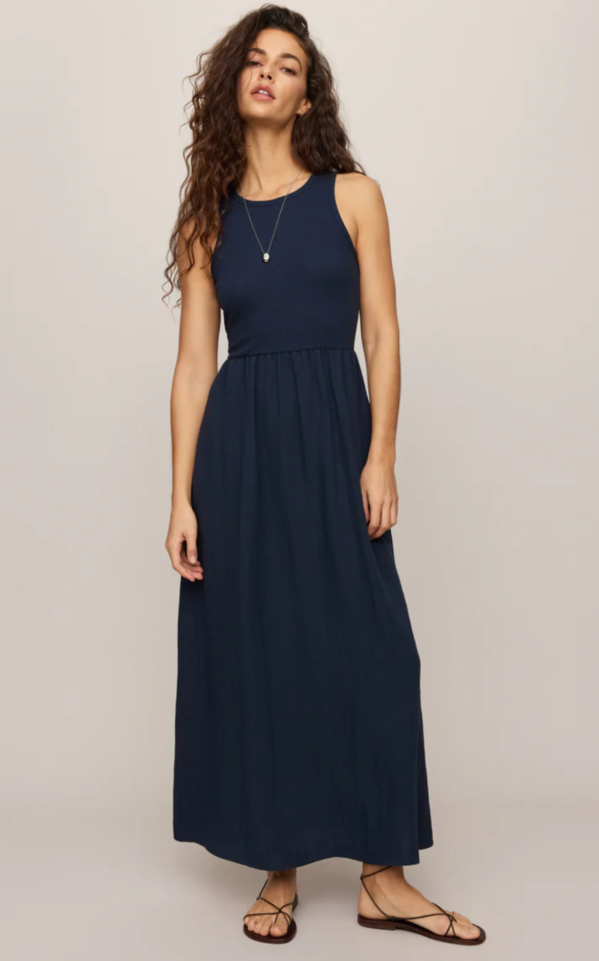 Charlotte Rib Midi Dress