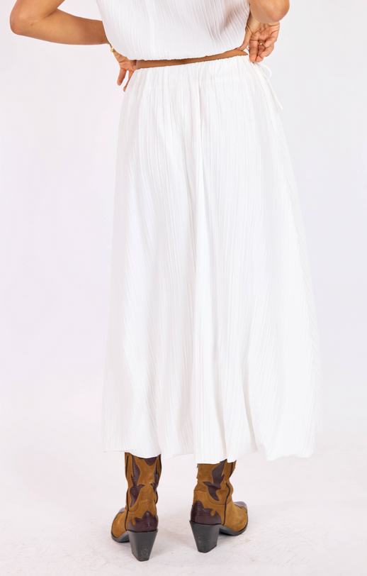 Deja Vu Bubble Maxi Skirt