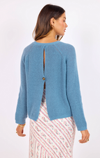 Fountain Open Back Sweater