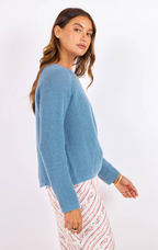 Fountain Open Back Sweater