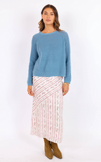 Fountain Open Back Sweater