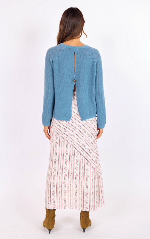 Fountain Open Back Sweater