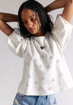 Jessie Eyelet Tee