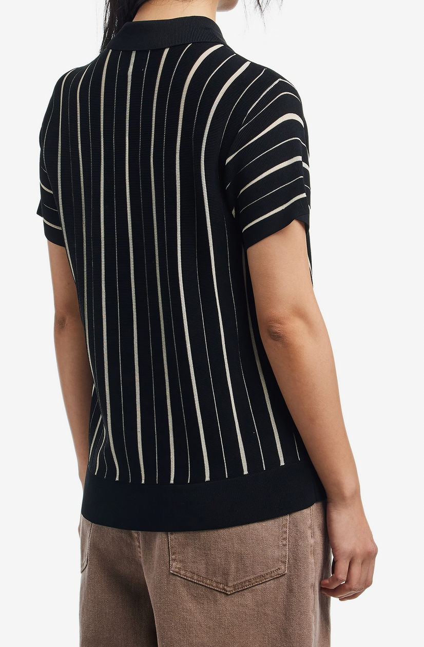 Arlo Stripe Polo Shirt