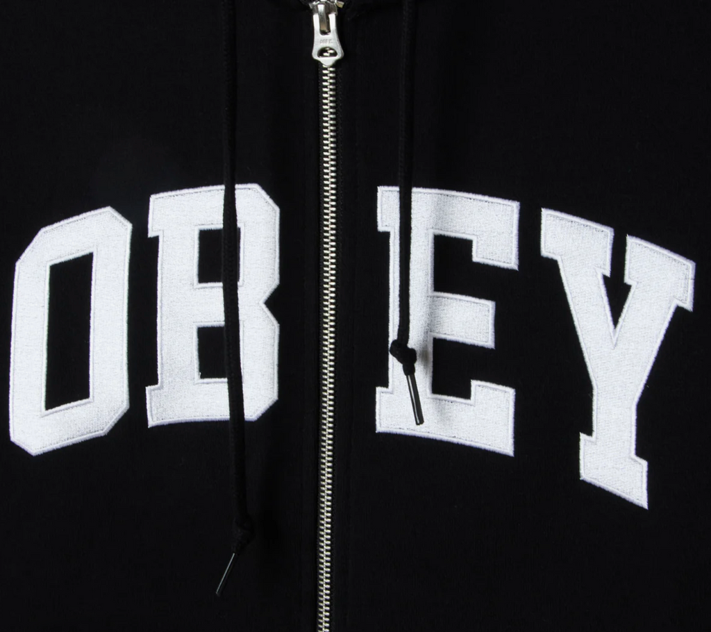 Collegiate Zip Hoodie