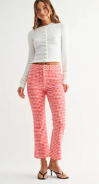 Cropped Demi Flare