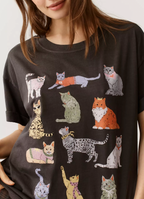 Cat Graphic Tee