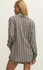 Perfect Linen Stripe Top