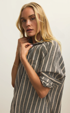 Perfect Linen Stripe Top