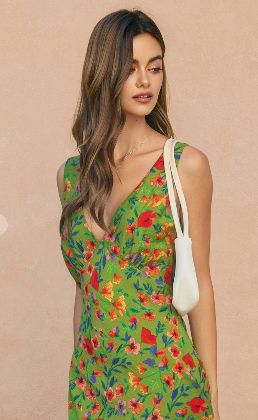 Meadow Bloom Midi Dress