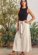 Heaven Sent Linen Blend Skirt