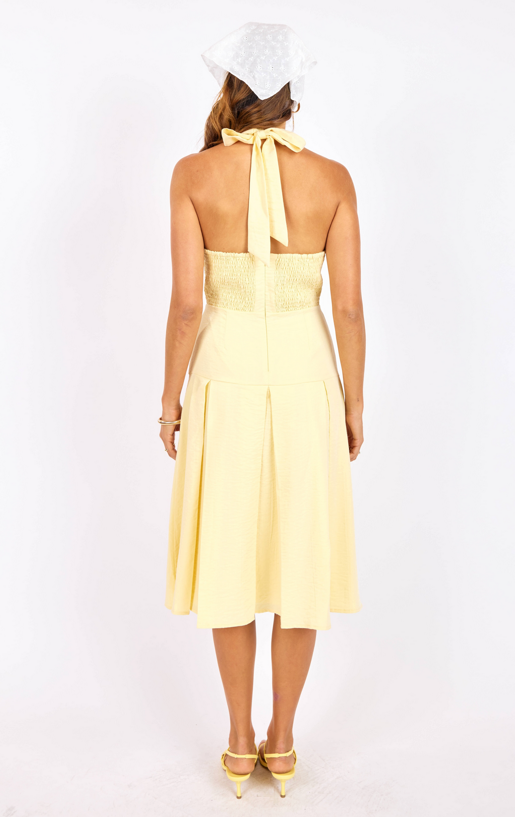 Honeysuckle Halter Dress