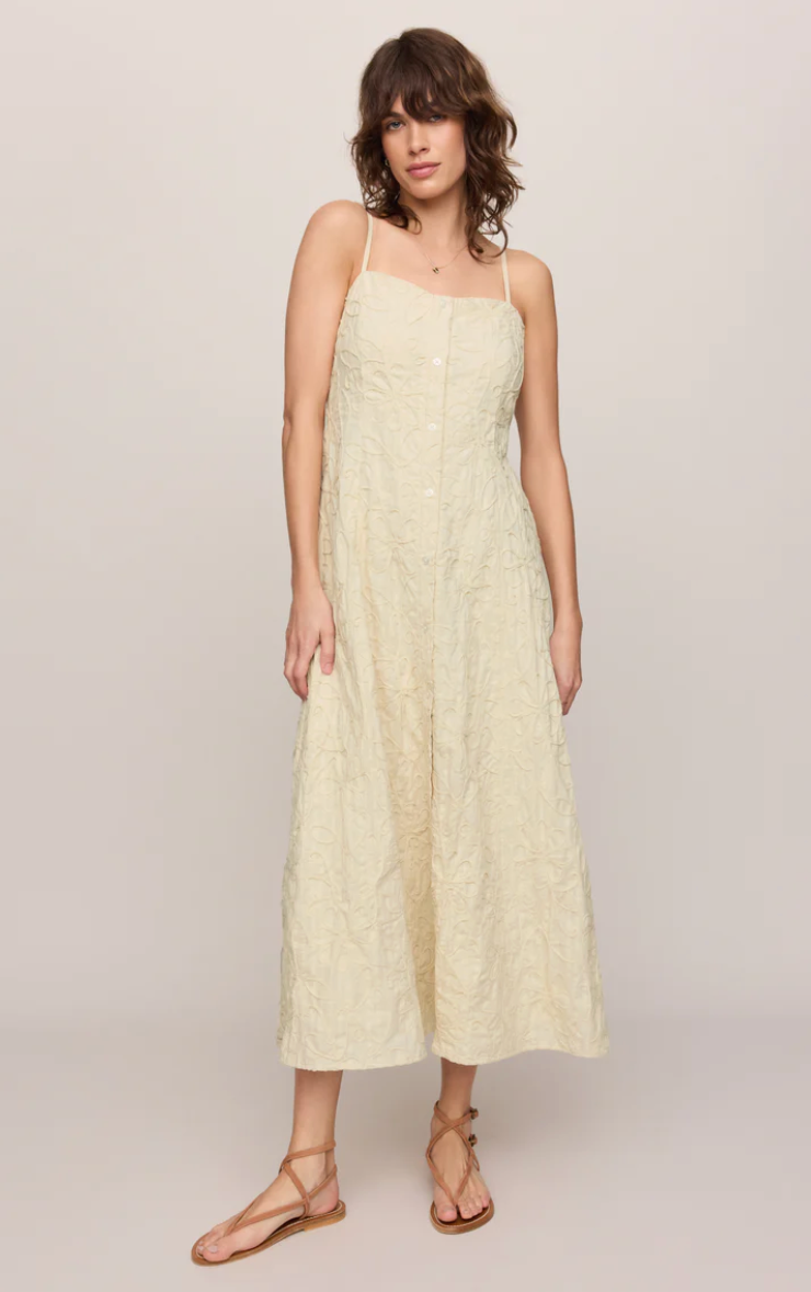 Angel Eyes Embriodered Maxi Dress