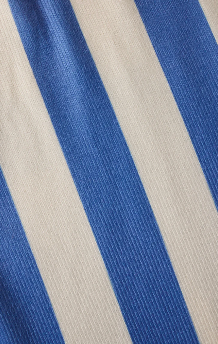 Beach Bar Cropped Stripe Tank