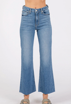 Sicily Scissor Cut Hem Denim