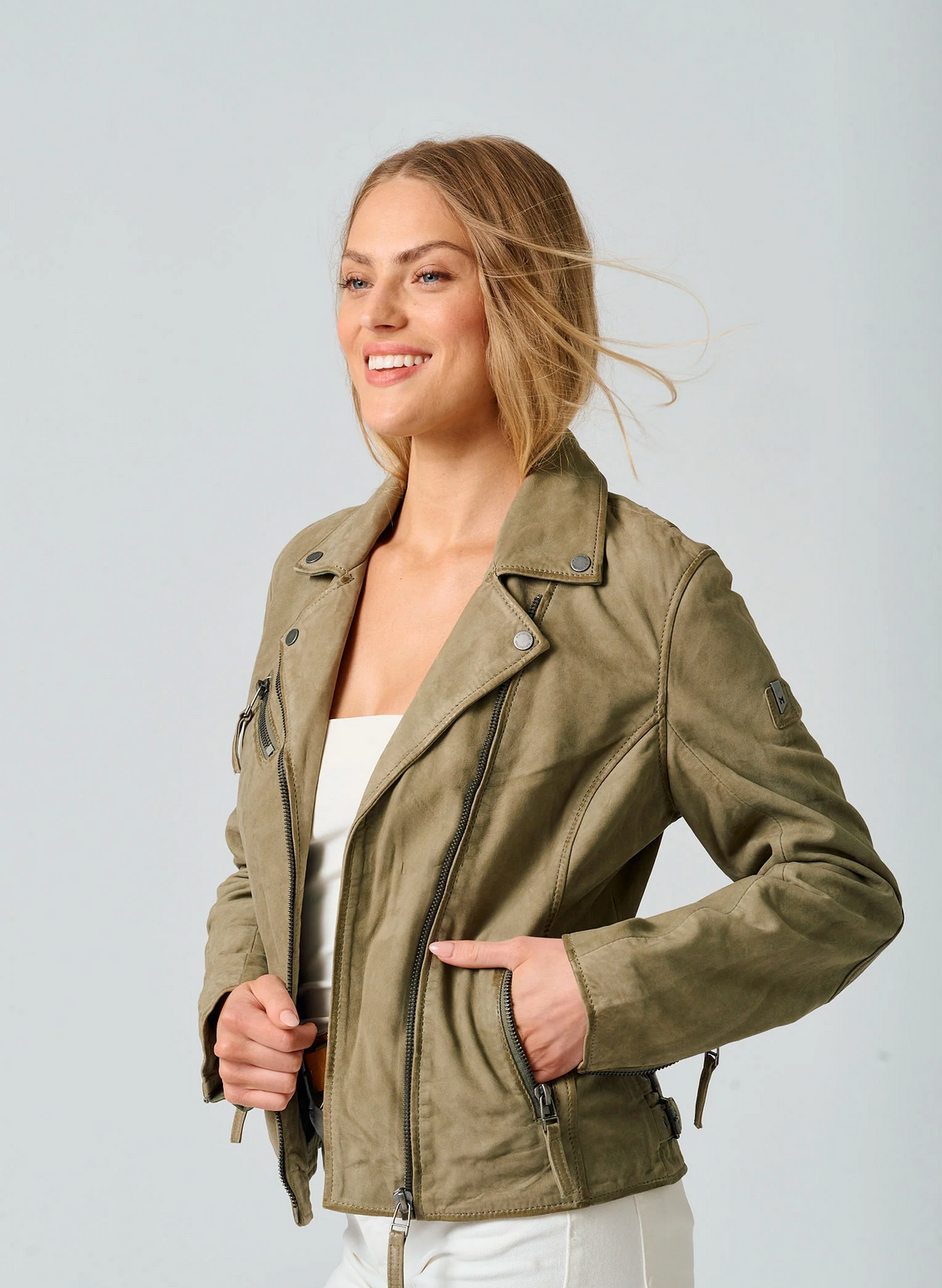 Misty Leather Jacket