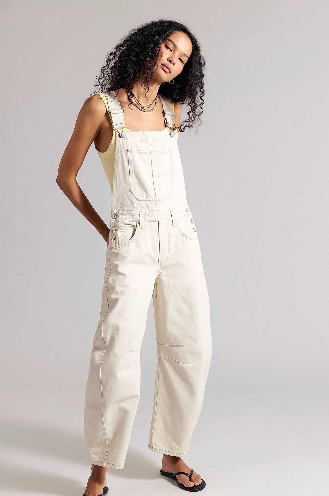 Good Luck Barrel Overalls