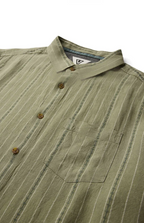 Linen Pin Short Sleeve Shirt