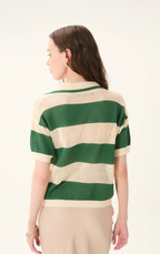 Chios Knit Polo Top