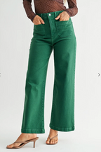 Sailor Patch Pocket Wide Leg